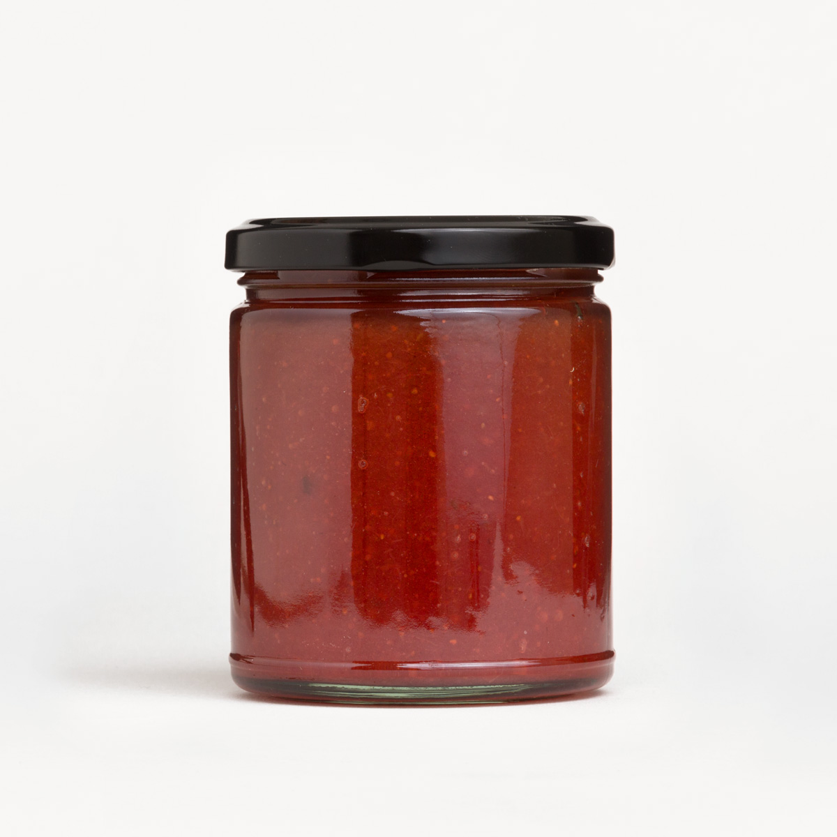 Pure Strawberry Spread jar no label