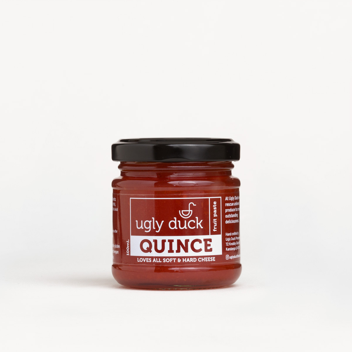 Quince Paste jar with label